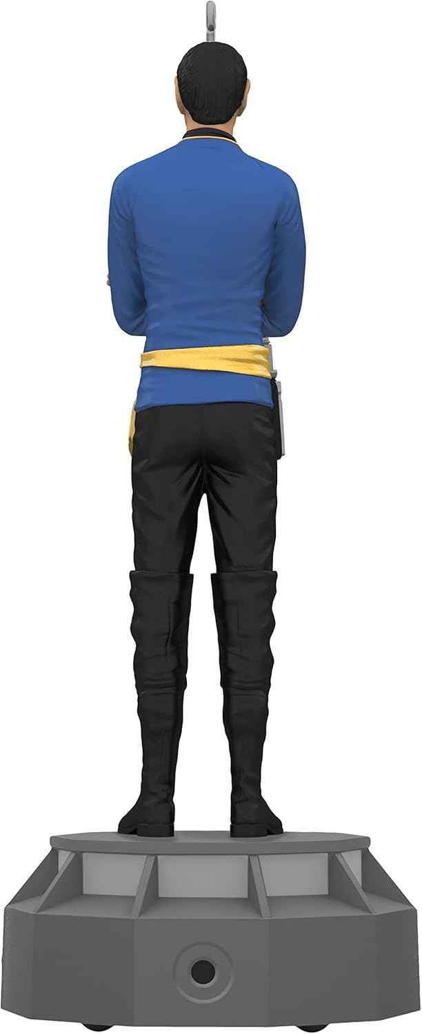 Hallmark Keepsake Christmas Ornament 2021, Star Trek Mirror, Mirror Collection First Officer Spock, Storytellers Light and Sound