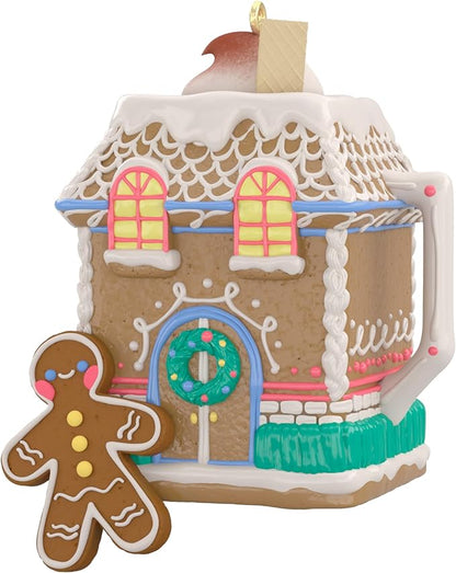 Hallmark Keepsake Christmas Ornament 2024, Cup of Cozy, Porcelain, Gifts for Christmas Lovers