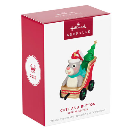 Hallmark 2025 Cute as a Button Special Edition Ornament Limited Edition