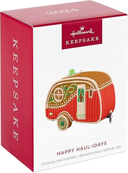 Click to see full view       2+ Hallmark Keepsake Christmas Ornament 2024, Happy Haul-idays, Outdoors Gifts