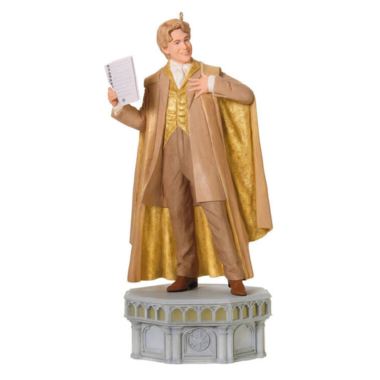 2026 Christmas Ornament Harry Potter and the Chamber of Secrets Collection Gilderoy Lockhart Ornament With Light and Sound