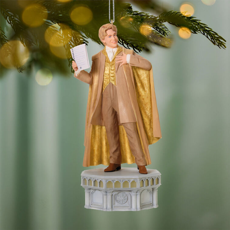 2026 Christmas Ornament Harry Potter and the Chamber of Secrets Collection Gilderoy Lockhart Ornament With Light and Sound