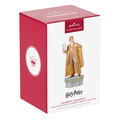 2026 Christmas Ornament Harry Potter and the Chamber of Secrets Collection Gilderoy Lockhart Ornament With Light and Sound