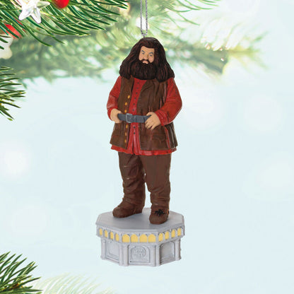 Hallmark 2025 Harry Potter and the Chamber of Secrets™ Collection Hagrid™ Ornament With Light and Sound - BCGiftMall