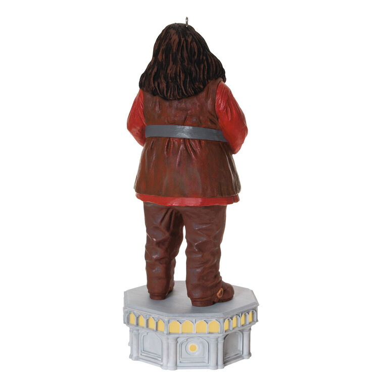 Hallmark 2025 Harry Potter and the Chamber of Secrets™ Collection Hagrid™ Ornament With Light and Sound - BCGiftMall