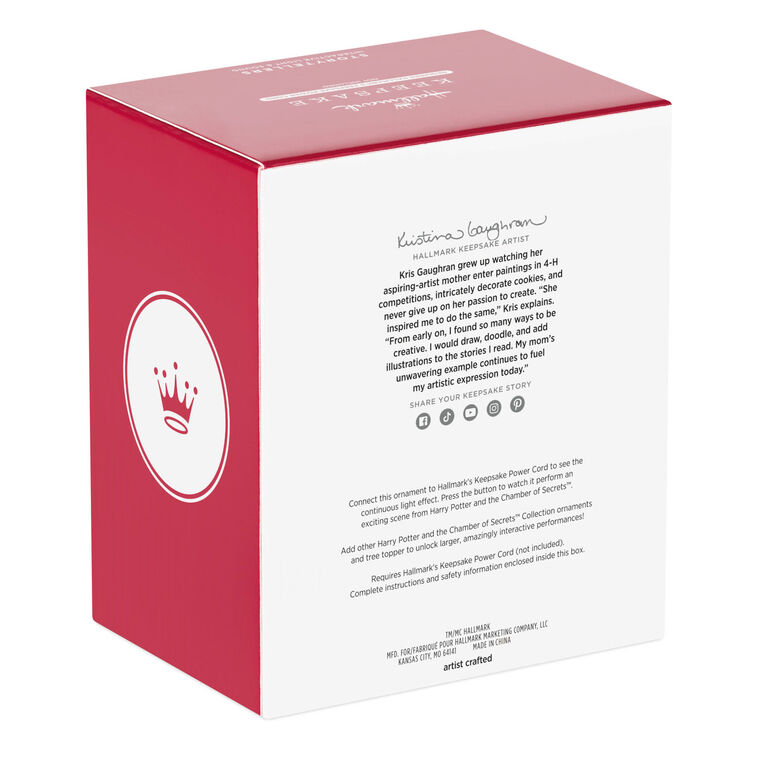 Hallmark 2025 Harry Potter and the Chamber of Secrets™ Collection Hagrid™ Ornament With Light and Sound - BCGiftMall