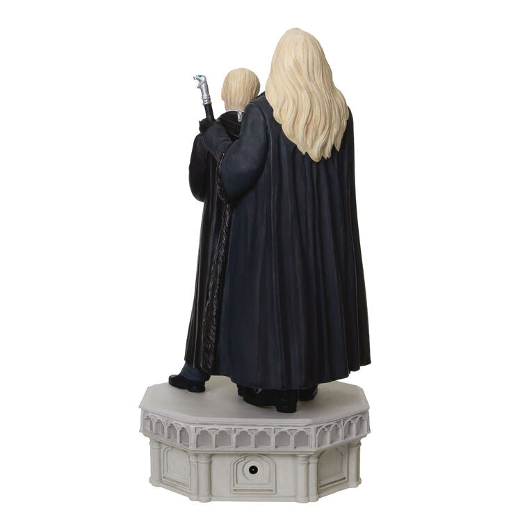 Hallmark 2026 Christmas Harry Potter and the Chamber of Secrets Collection Lucius and Draco Malfoy Ornament With Light and Sound