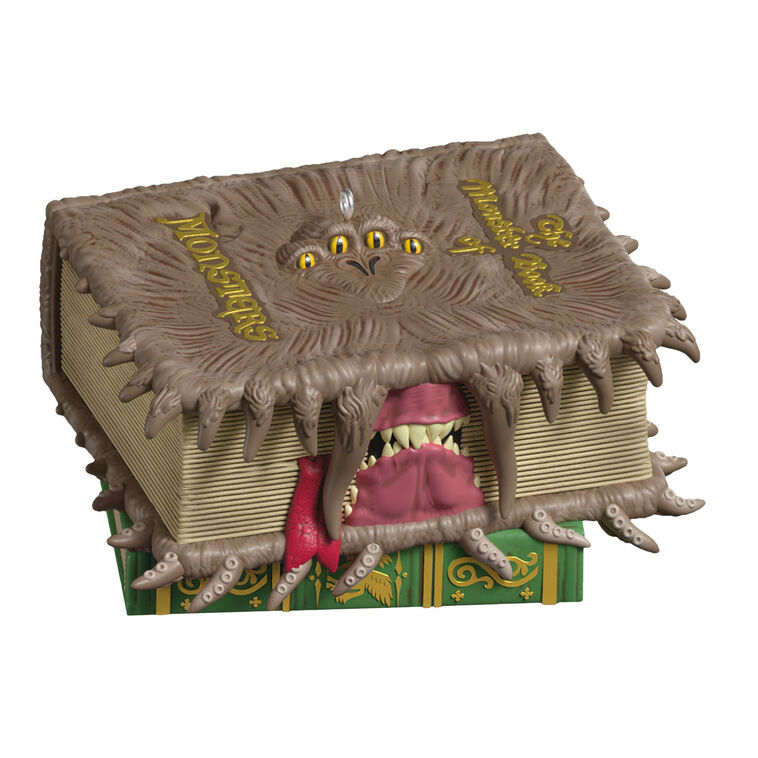 Hallmark 2026 Christmas Ornament Harry Potter The Monster Book of Monsters Ornament With Sound and Motion