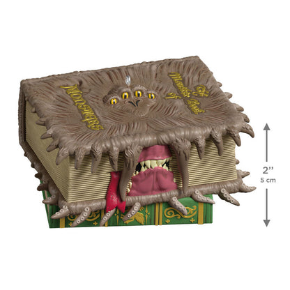 Hallmark 2026 Christmas Ornament Harry Potter The Monster Book of Monsters Ornament With Sound and Motion