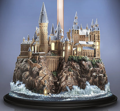 HARRY POTTER Table Lamp With Illuminated HOGWARTS Castle by Bradford Exchange