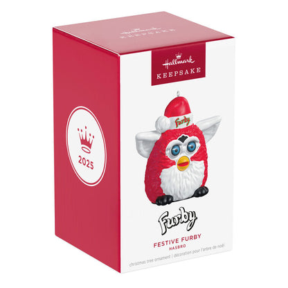 Hallmark Keepsake Christmas 2025 Hasbro® Festive Furby Ornament