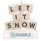 Hallmark 2026 Christmas Hasbro Scrabble Let It Snow Ornament