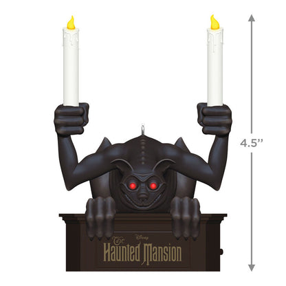 Christmas Ornament 2025, Disney The Haunted Mansion Gargoyle with Light, Gifts for Disney Fans