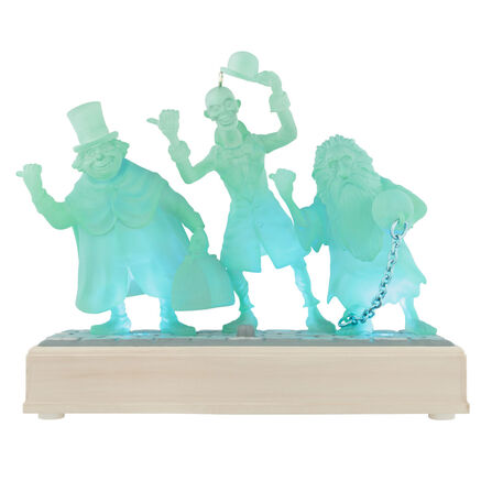 Hallmark 2025 Disney The Haunted Mansion Collection The Hitchhiking Ghosts Ornament With Light and Sound - BCGiftMall