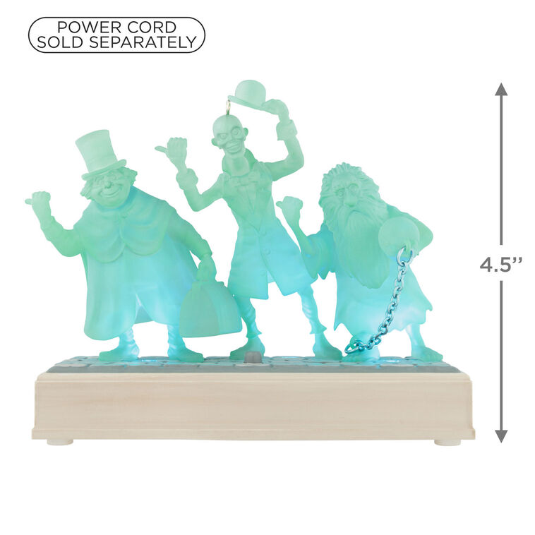 Hallmark 2025 Disney The Haunted Mansion Collection The Hitchhiking Ghosts Ornament With Light and Sound - BCGiftMall
