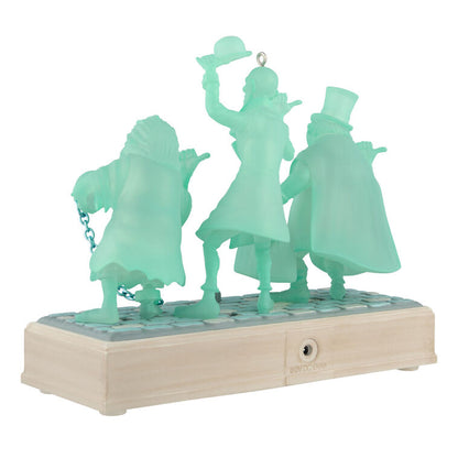 Hallmark 2025 Disney The Haunted Mansion Collection The Hitchhiking Ghosts Ornament With Light and Sound - BCGiftMall
