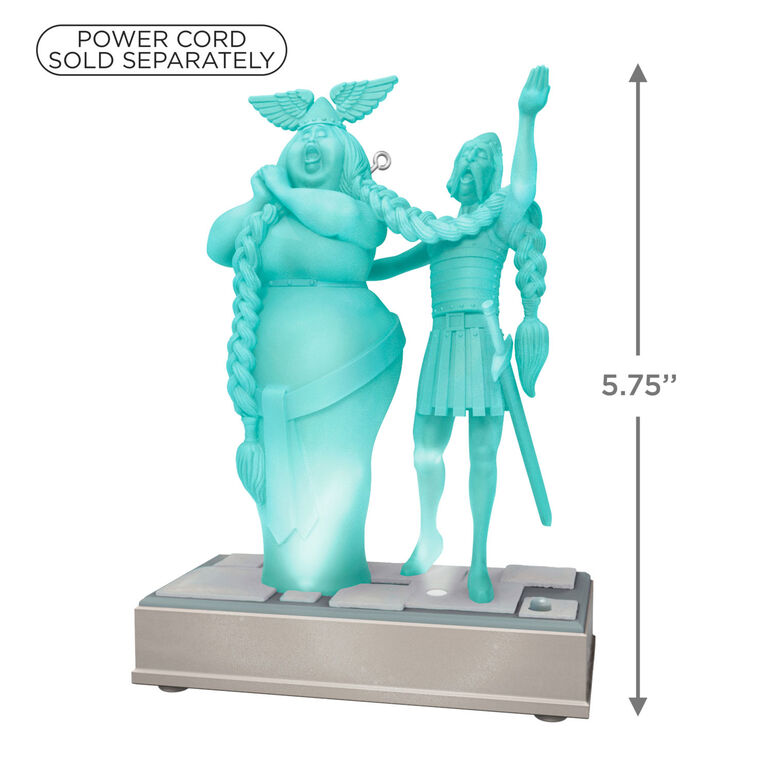 Hallmark Keepsake Christmas Ornament 2025 Disney The Haunted Mansion Collection The Opera Singers with Light and Sound, Gifts for Disney Fans - BCGiftMall