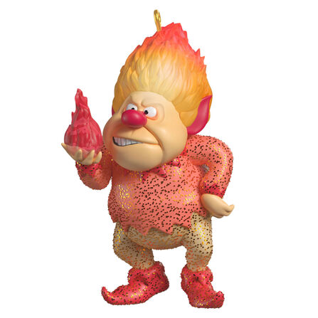 Hallmark Keepsake Christmas Ornament 2025, The Year Without a Santa Claus Heat Miser with Light, Christmas Movie Gifts - BCGiftMall