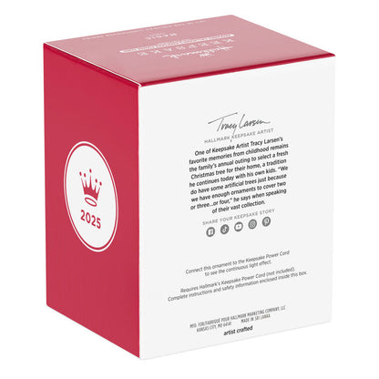 Hallmark Keepsake Christmas Ornament 2025, Holiday Lighthouse 2025 with Light, Gifts for Christmas Lovers - BCGiftMall