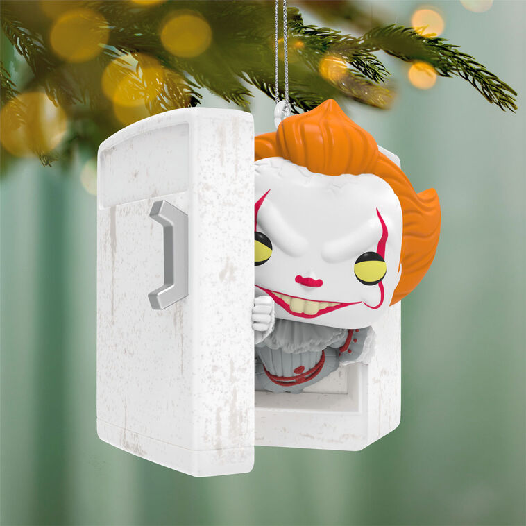 Hallmark Keepsake Christmas Ornament 2026, IT Pennywise Funko POP!, Horror Movie Gifts