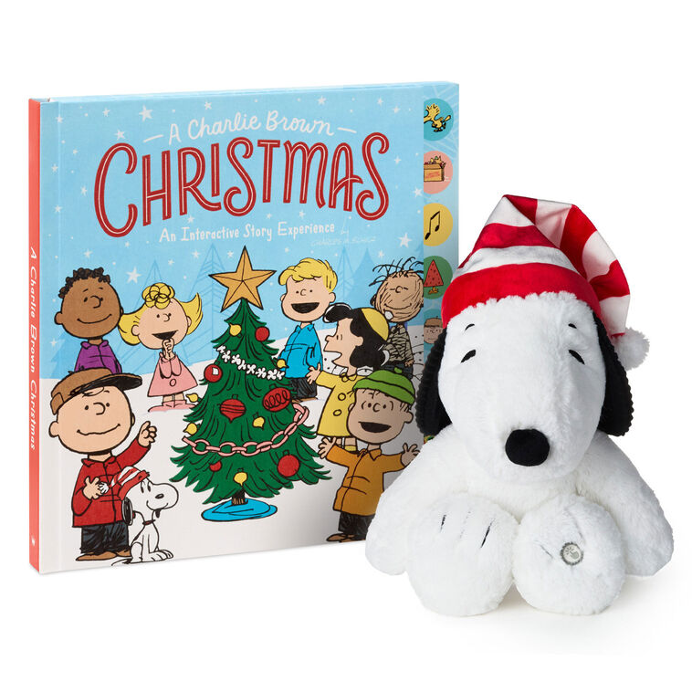 Peanuts® Snoopy Interactive Plush and Book With Sound by Hallmark