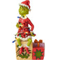 Enesco Grinch by Jim Shore Grinch on Present Figurine