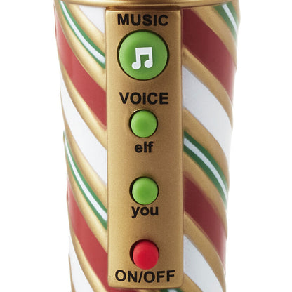 Hallmark 2025 Merry-Okee Christmas Interactive Microphone