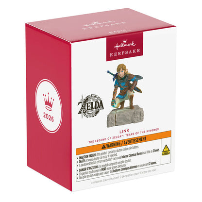 Hallmark 2026 Nintendo The Legend of Zelda: Tears of the Kingdom Link Musical Ornament With Light
