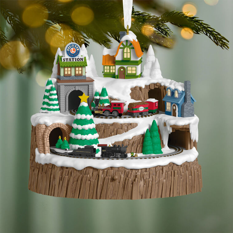 2026 Hallmark Christmas Ornament Lionel Christmas Mountain Musical Ornament With Light and Motion