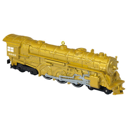 Hallmark 2025 Lionel® Trains New York Central 700E Hudson Locomotive Metallic Gold Metal Ornament Limited - BCGiftMall