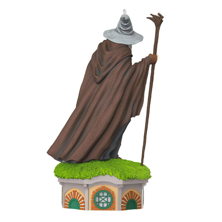 2026 Hallmark Christmas Ornament Lord of the Rings: The Fellowship of the Ring Collection Gandalf the Grey Ornament With Light and Sound