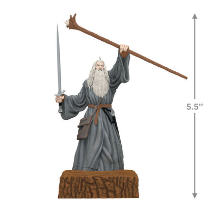 Hallmark Keepsake Christmas Ornament 2025, The Lord of The Rings Gandalf The Grey with Sound, Movie Gifts - BCGiftMall