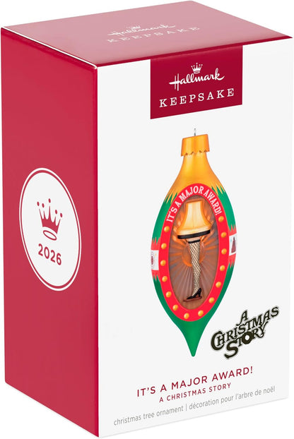 Hallmark Keepsake Christmas Ornament 2026, A Christmas Story It's a Major Award!, Christmas Movie Gifts