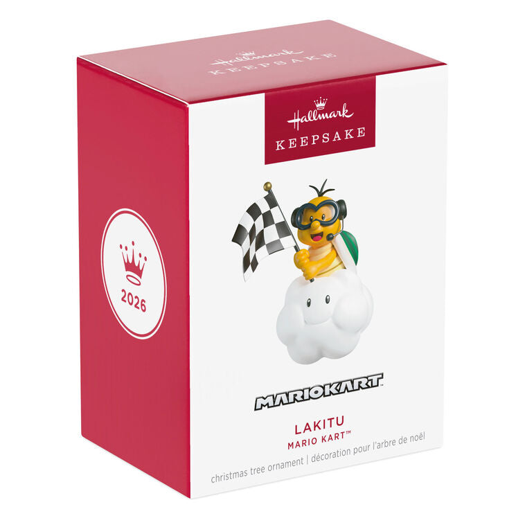 Hallmark 2026 Christmas Ornament Nintendo Mario Kart Lakitu