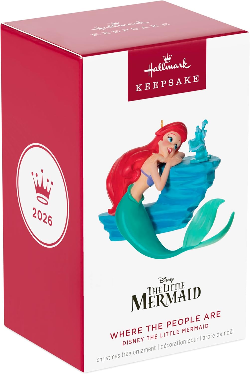 Hallmark 2026 Keepsake Disney The Little Mermaid Ornament (Where the People are)