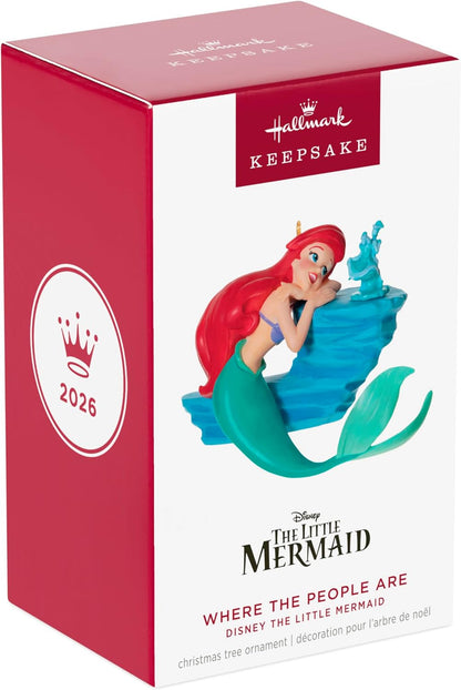 Hallmark 2026 Keepsake Disney The Little Mermaid Ornament (Where the People are)