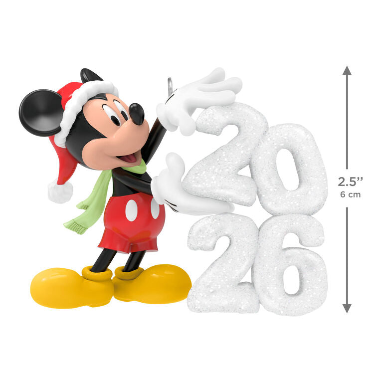 Hallmark Christmas Disney Mickey Mouse A Year of Disney Magic 2026 Ornament