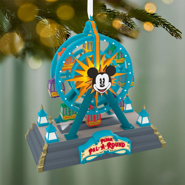 Hallmark 2026 Christmas Ornament Disney California Adventure Park 25th Anniversary Pixar Pal-A-Round Ornament With Light