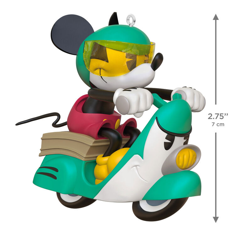 Hallmark 2026 Christmas Disney Mickey Mouse Dashing All the Way Ornament