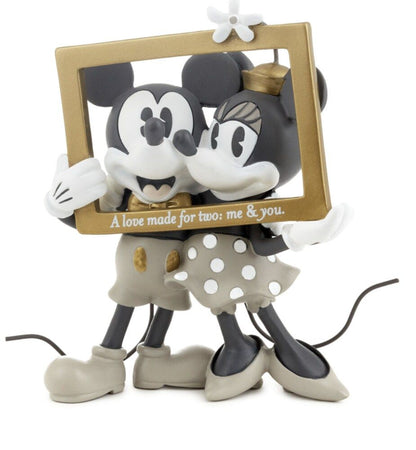 Disney Mickey And Minnie Love Made For Two Figurine By Hallmark