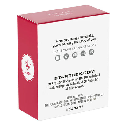 Hallmark Keepsake 0.25" Mini Christmas Ornament 2025, Star Trek: Voyager U.S.S. Voyager, Gifts for Trekkies - BCGiftMall