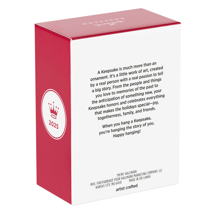 Hallmark Keepsake Christmas 2025 Disney Minnie Mouse Sunny Chic Ornament