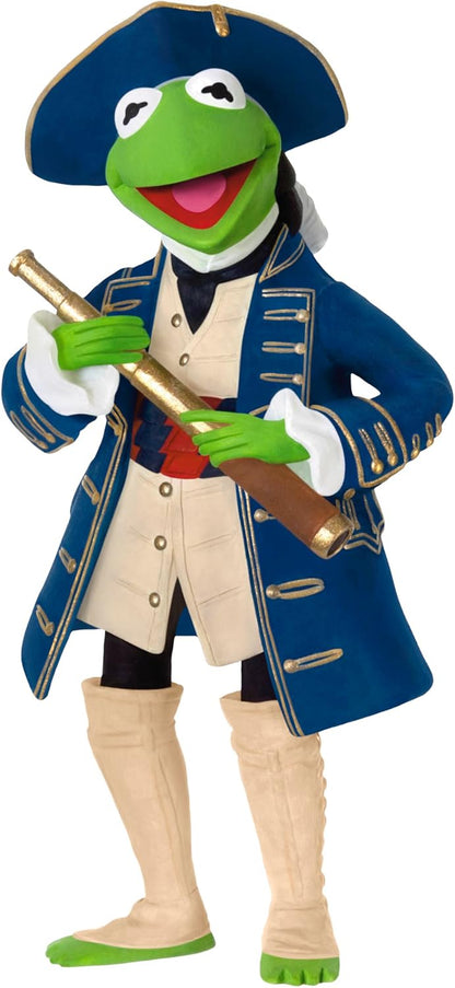 Hallmark Keepsake Christmas Ornament 2026, Disney Muppet Treasure Island 30th Anniversary Kermit as Captain Smollett, Gifts for Disney Fans