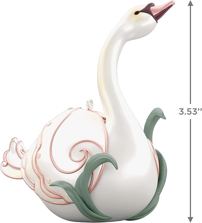 Hallmark Keepsake Christmas Ornament 2024, Mute Swan, Gifts for Nature Lovers