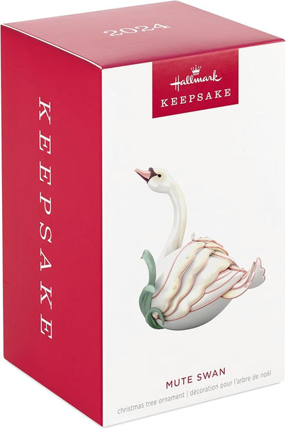 Hallmark Keepsake Christmas Ornament 2024, Mute Swan, Gifts for Nature Lovers