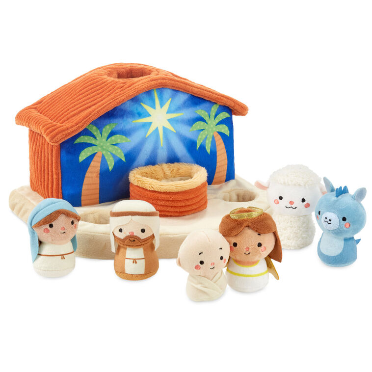 Hallmark Nativity Scene Plush Toys, 7-Piece Set