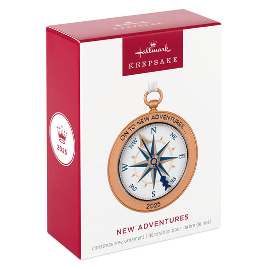 Hallmark New Adventures 2025 Metal Ornament