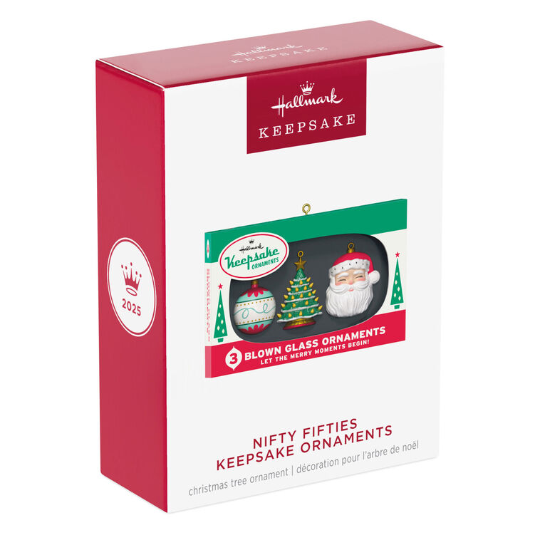 Hallmark Keepsake Christmas Ornament 2025, Nifty Fifties Keepsake Ornaments, Gifts for Christmas Lovers - BCGiftMall