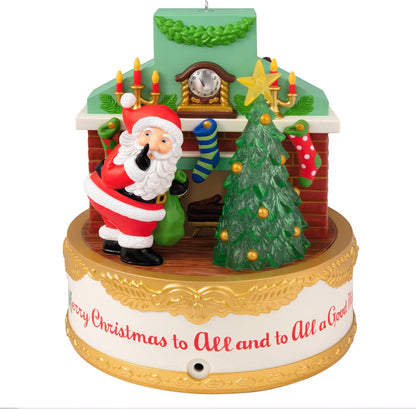 Hallmark Keepsake Christmas Ornament 2026, The Night Before Christmas with Light, Sound and Motion, Gifts for Christmas Lovers