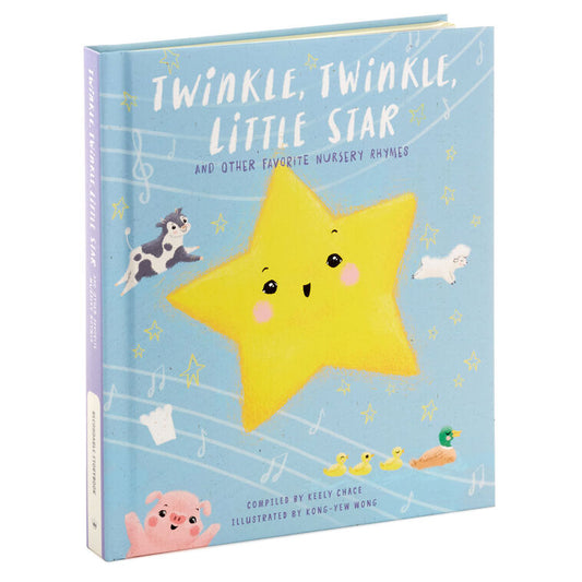 Hallmark Twinkle, Twinkle, Little Star and Other Favorite Nursery Rhymes Recordable Storybook